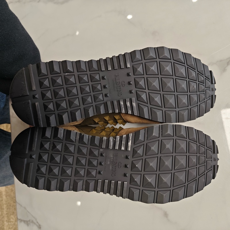 Valentino华伦天奴 橡胶铆钉 低帮 运动鞋-7