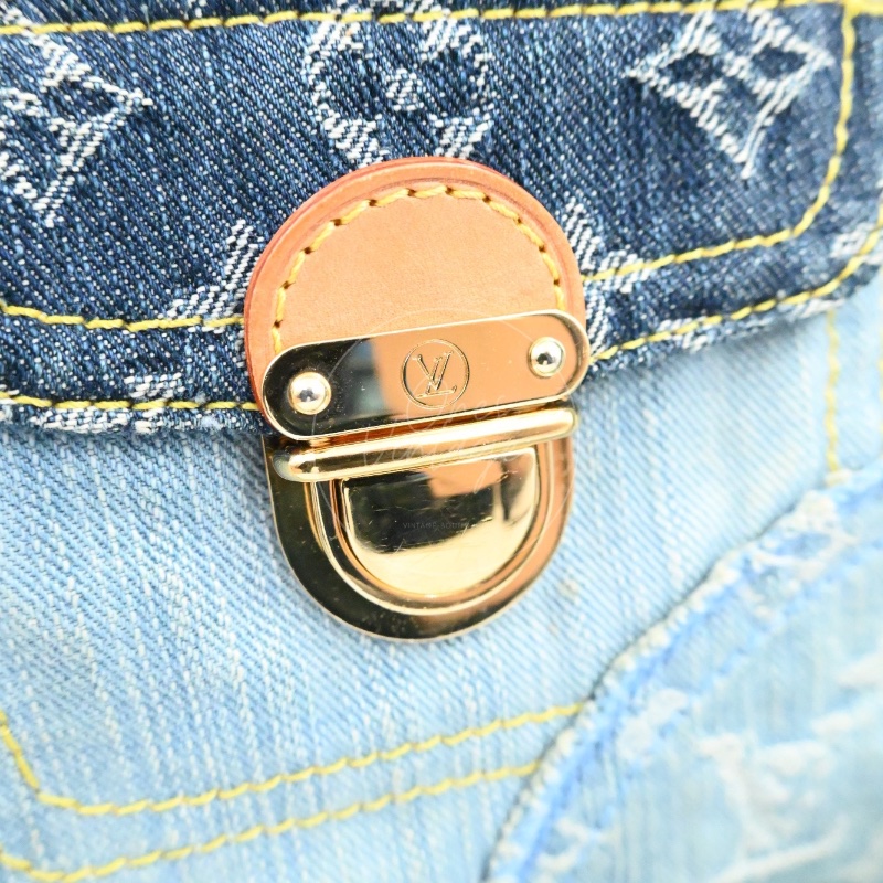 中古 路易威登 Louis Vuitton 老花牛仔 郵差包 單肩包 M95374-15