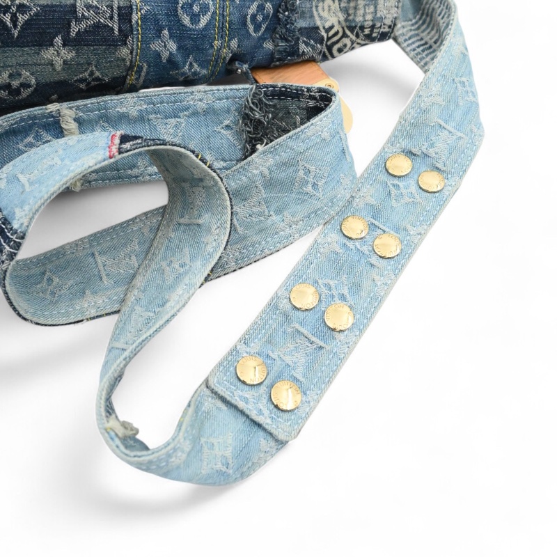 中古 路易威登 Louis Vuitton 老花牛仔 郵差包 單肩包 M95374-17