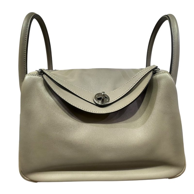 【美收精品】HERMES LINDY 30 大象灰A刻印 4-864-0