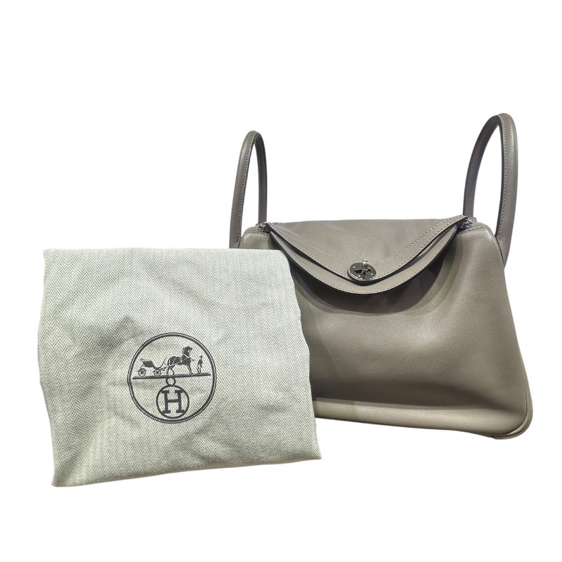 【美收精品】HERMES LINDY 30 大象灰A刻印 4-864-16