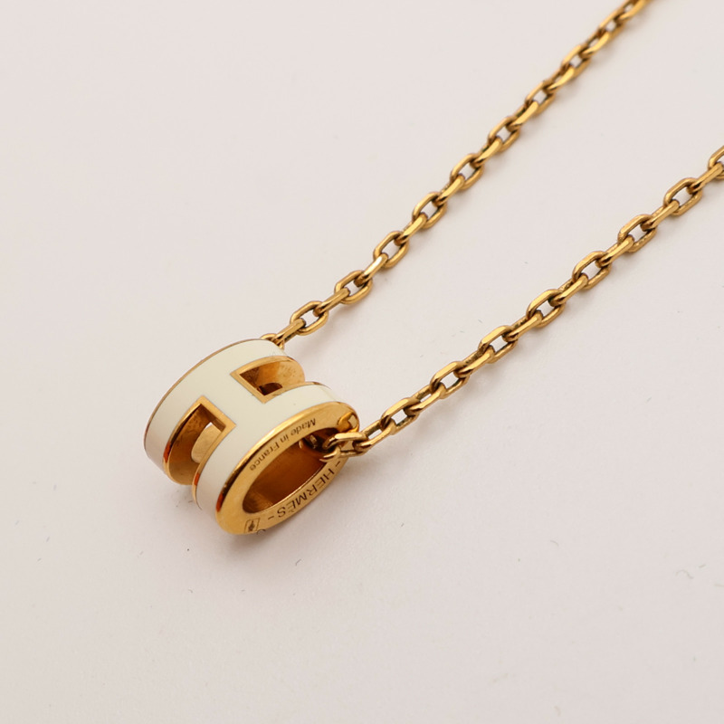 HERMES 金屬Mini Pop H項鍊-4