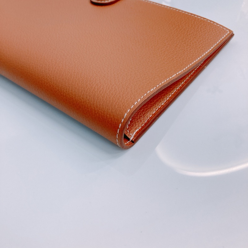 MS0496 HERMES 愛馬仕接蓋式啪鈕大號銀包PORTE-CARTE R.M.S LARGE WALLET-7