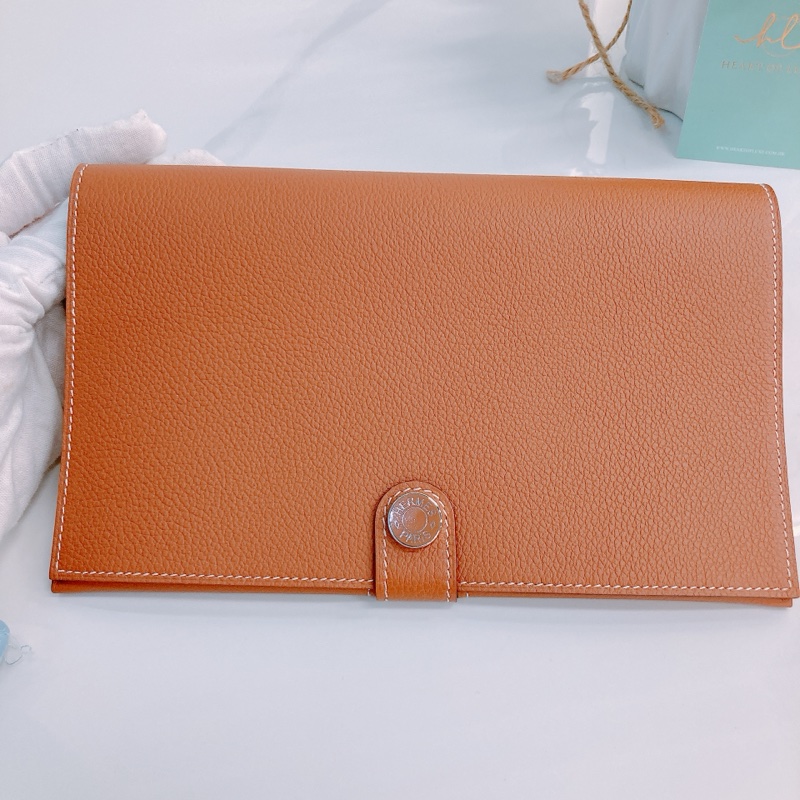 MS0496 HERMES 愛馬仕接蓋式啪鈕大號銀包PORTE-CARTE R.M.S LARGE WALLET-17
