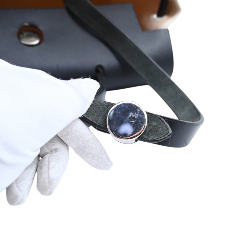 中古 愛馬仕HERBAG米色黑色帆布袋 側背包 肩背包-19