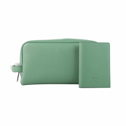 【包稅】FENDI 7AS378 Dop 盥洗護照夾商務收納包 35658-1Y