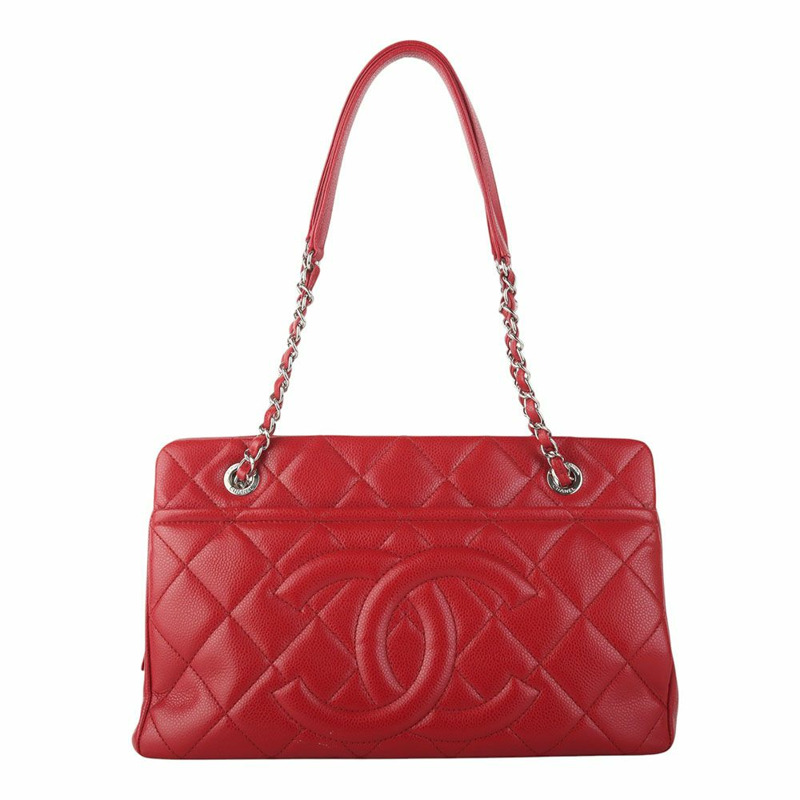 【包稅】CHANEL 柔軟魚子醬經典CC鏈條單肩包 A67294-0