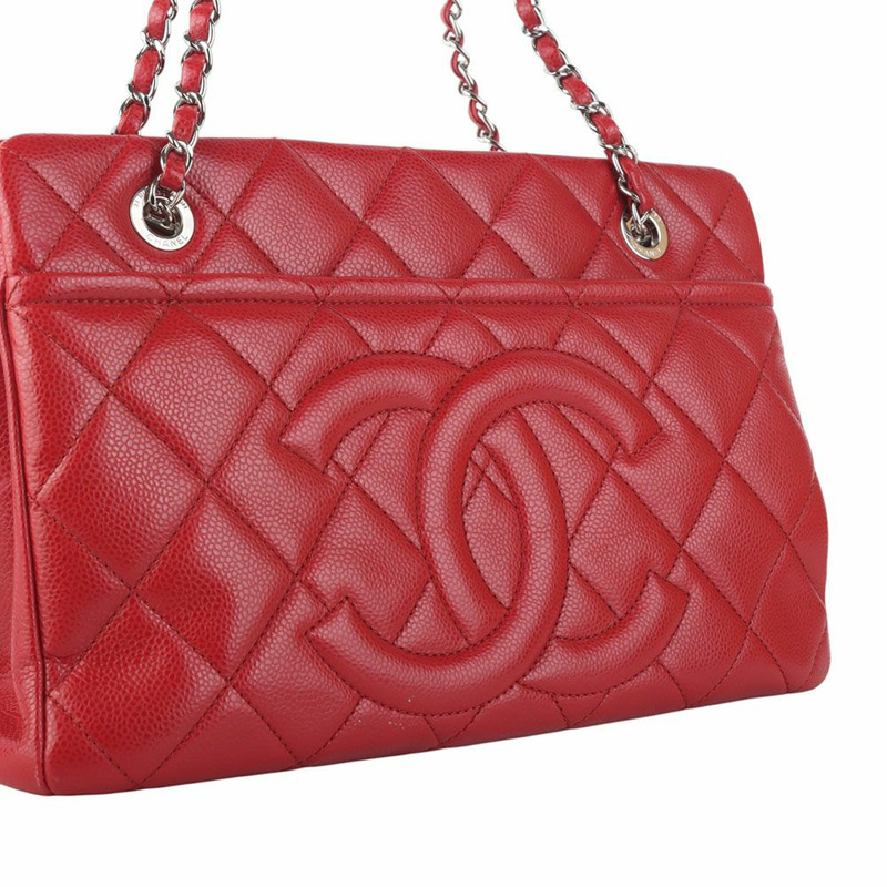 【包稅】CHANEL 柔軟魚子醬經典CC鏈條單肩包 A67294-7