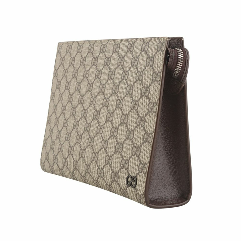 【包稅】GUCCI 768255 GG 雙色小號手拿包 35679Y-1