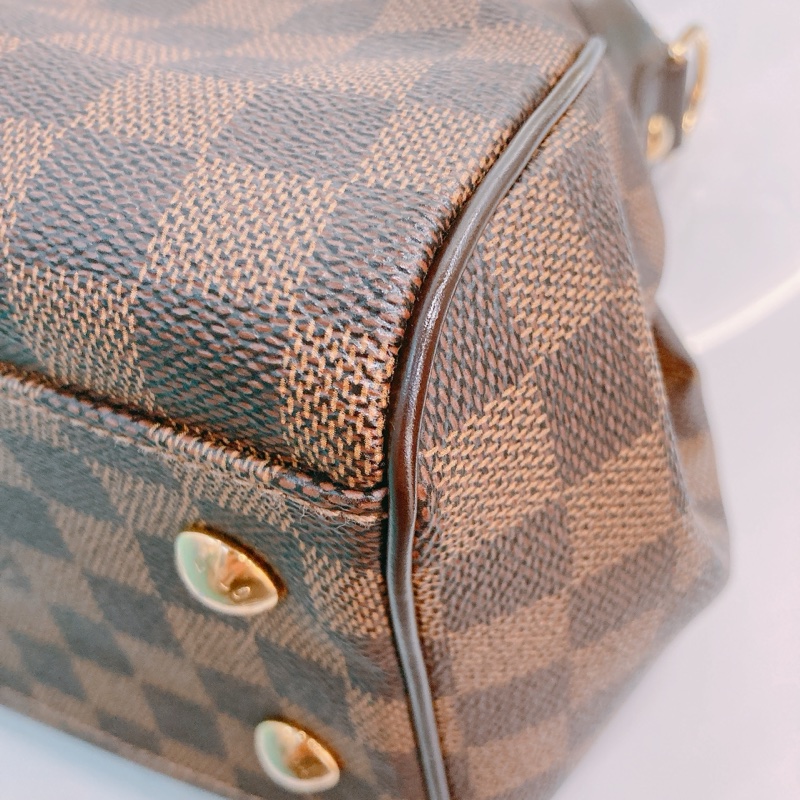 MS491 LOUIS VUITTON 路易威登經典棋盤花紋兩用包包 TREVI PM DAMIER-8
