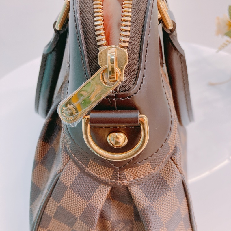 MS491 LOUIS VUITTON 路易威登經典棋盤花紋兩用包包 TREVI PM DAMIER-16