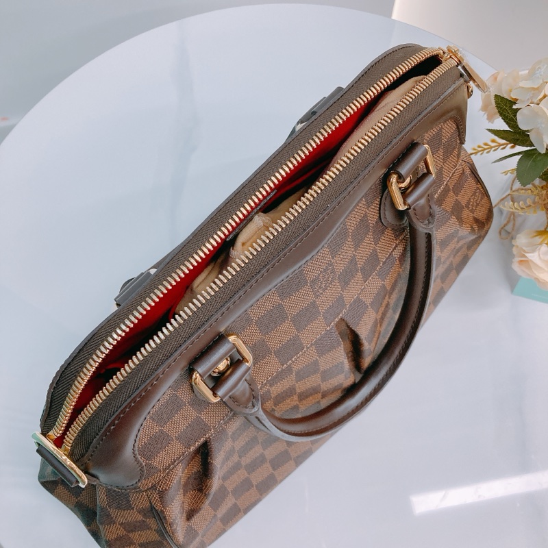 MS491 LOUIS VUITTON 路易威登經典棋盤花紋兩用包包 TREVI PM DAMIER-27