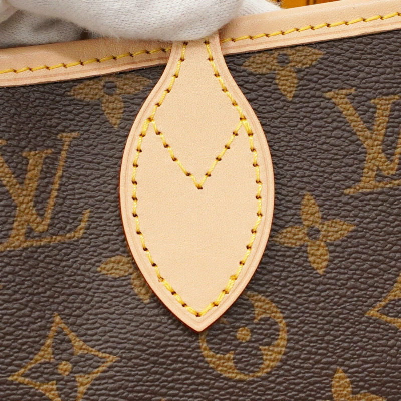 路易威登 Monogram Neverfull Inside Out MM 手提包 M11947 藏紅花黃 2-Way 女士款-6