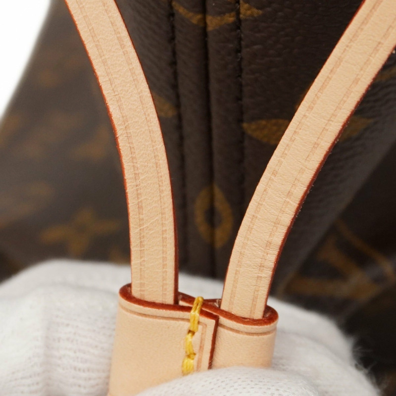 路易威登 Monogram Neverfull Inside Out MM 手提包 M11947 藏紅花黃 2-Way 女士款-7