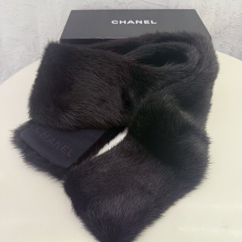 Chanel Fur Scarf