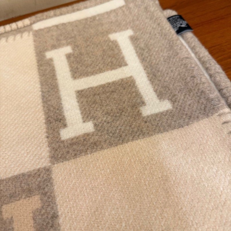 愛馬仕大毯子 超級優惠 超好看奶茶色-11