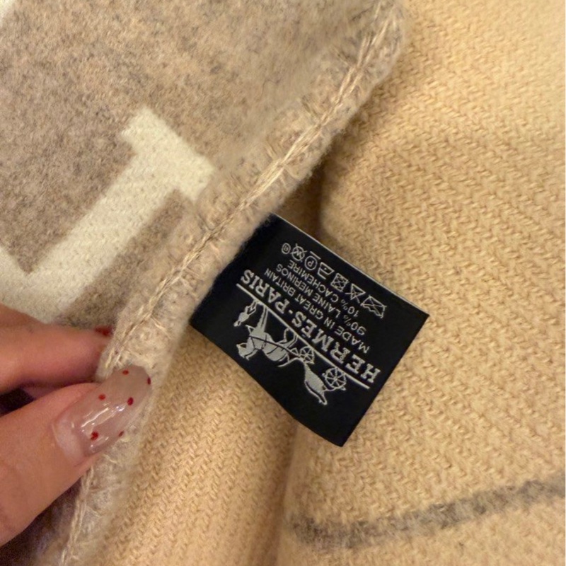 愛馬仕大毯子 超級優惠 超好看奶茶色-14