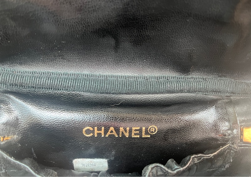 Chanel 香奈兒經典荔枝皮化妝包-8