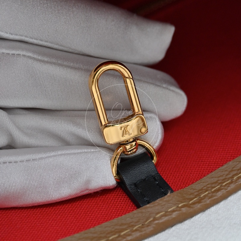 中古 路易威登 LOUIS VUITTON  OnTheGo GM棕色 金釦 老花托特包 M45320-16