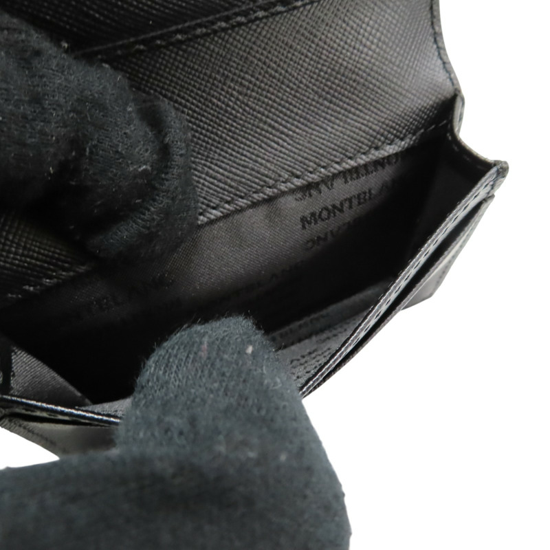 黑色牛皮 卡夾 原子筆 套組【MONTBLANC 萬寶龍】-5