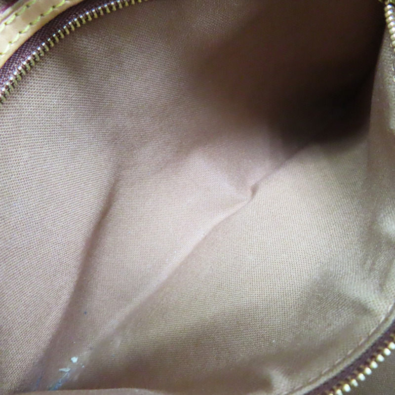 棕色 原花帆布 Batignolles Horizontal 肩背包【LOUIS VUITTON LV 路易威登】 M51154-4