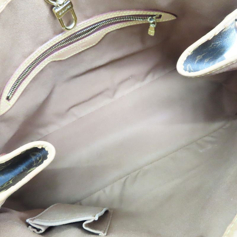 棕色 原花帆布 Batignolles Horizontal 肩背包【LOUIS VUITTON LV 路易威登】 M51154-5