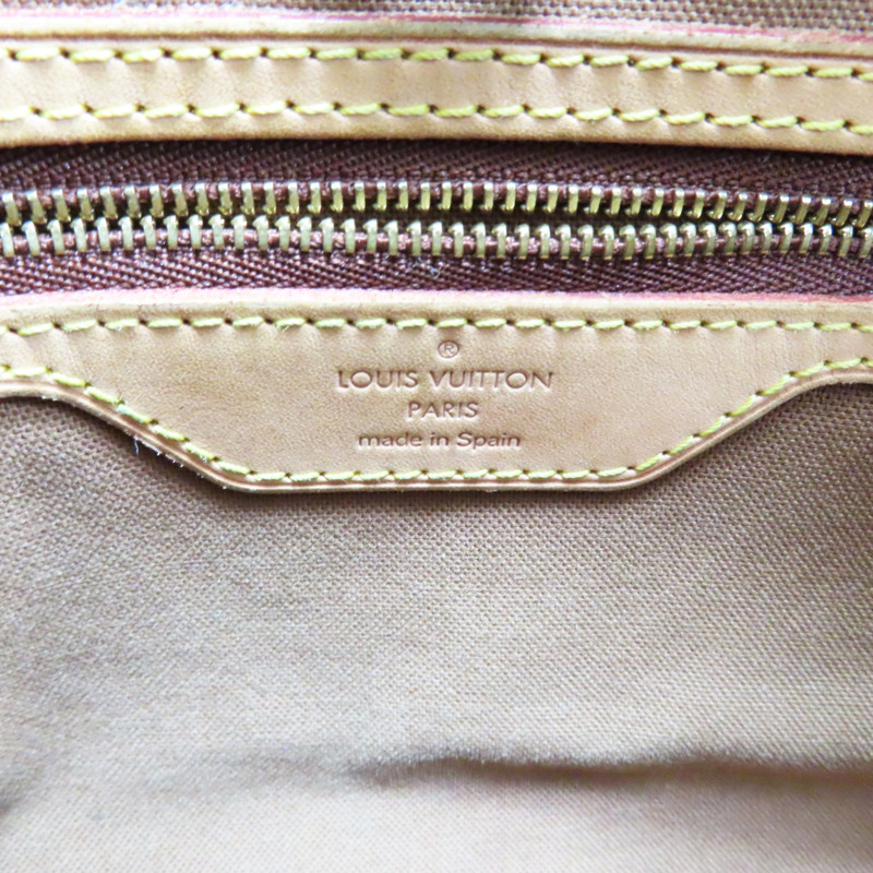 棕色 原花帆布 Batignolles Horizontal 肩背包【LOUIS VUITTON LV 路易威登】 M51154-6