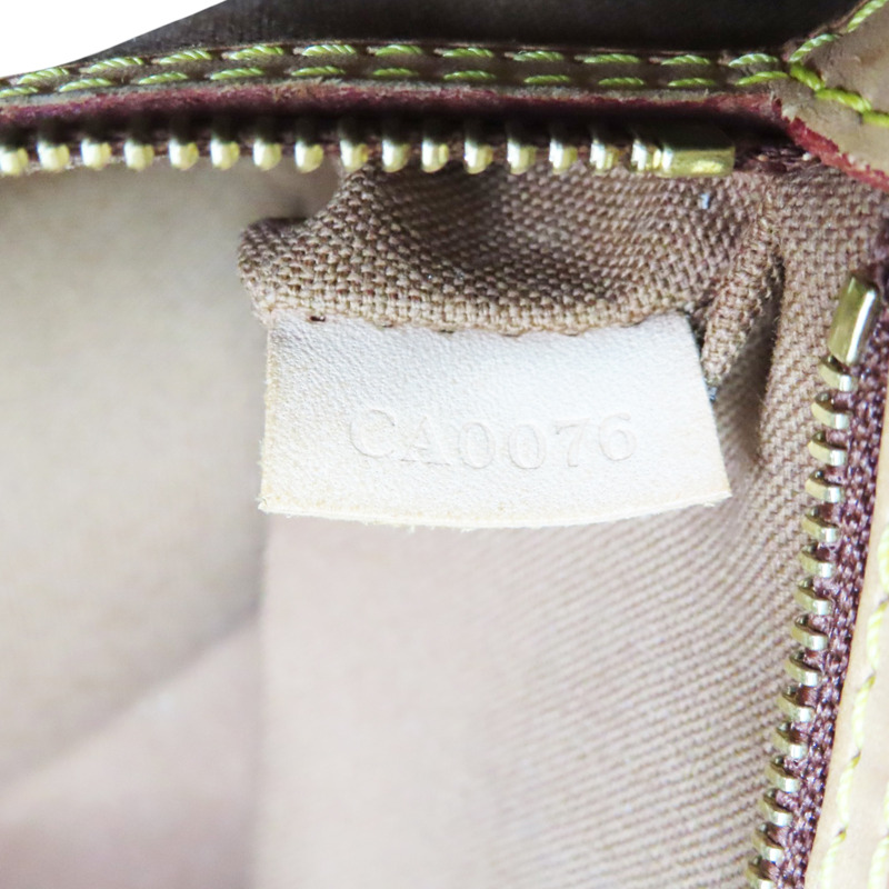 棕色 原花帆布 Batignolles Horizontal 肩背包【LOUIS VUITTON LV 路易威登】 M51154-7