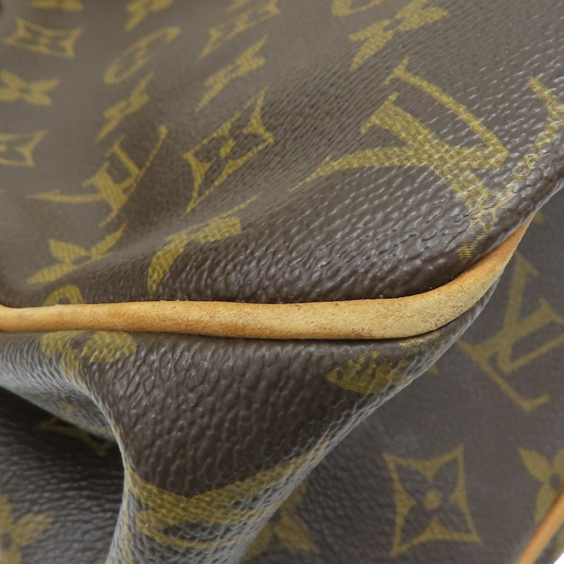 棕色 原花帆布 Batignolles Horizontal 肩背包【LOUIS VUITTON LV 路易威登】 M51154-11