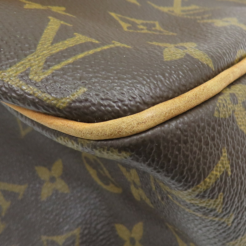 棕色 原花帆布 Batignolles Horizontal 肩背包【LOUIS VUITTON LV 路易威登】 M51154-12