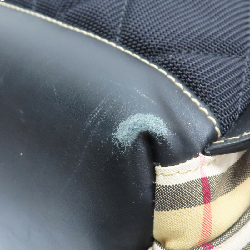 經典格紋 帆布 後背包【BURBERRY 巴寶莉】 4069748-12