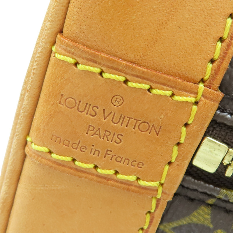 棕色 原花 帆布 Alma PM 手提包【LOUIS VUITTON LV 路易威登】 M51130-6
