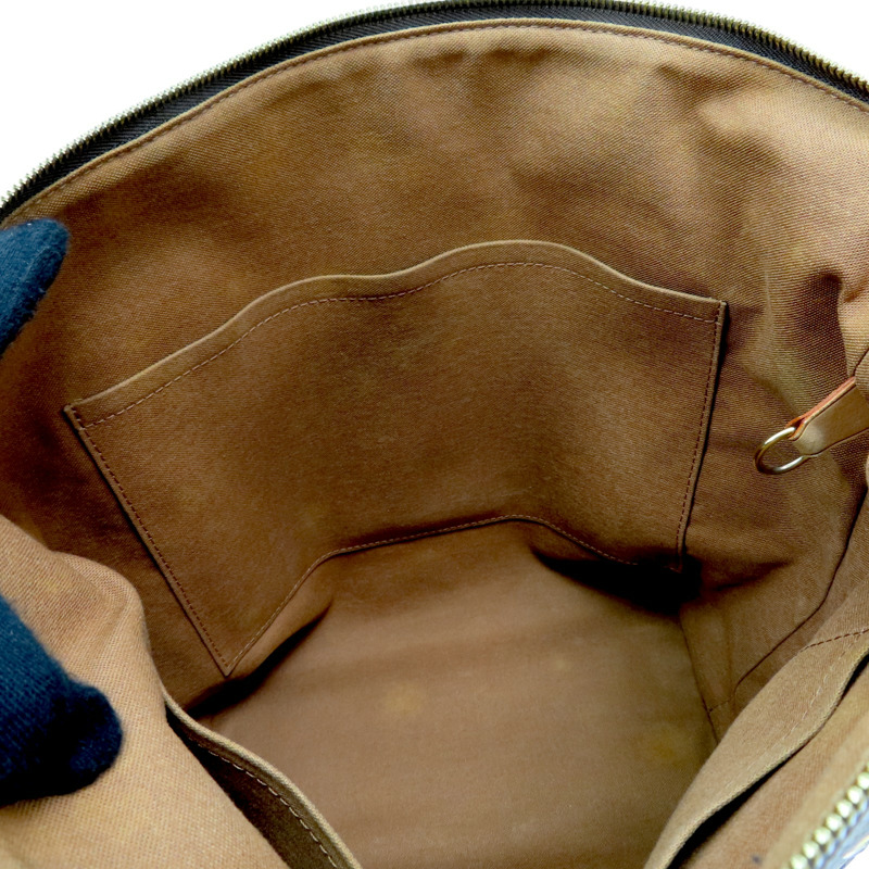 棕色 原花帆布 Totally MM 肩背包【LOUIS VUITTON LV 路易威登】 M56689-5