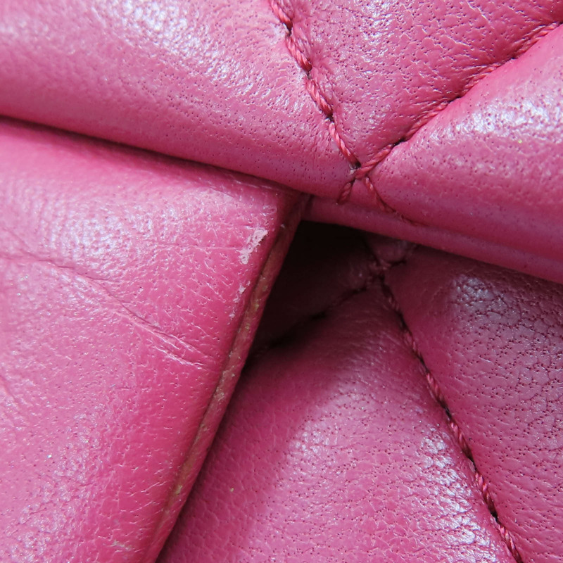 紅色羊皮 Mini Coco 鍊帶肩背包 無卡 金扣【CHANEL 香奈兒】 A69900-16