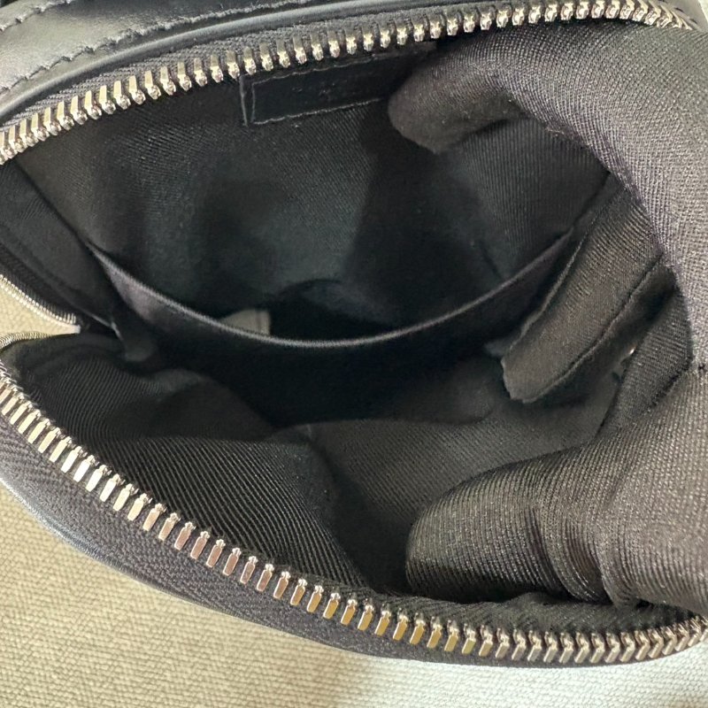 Louis Vuitton 黑花單肩包-8