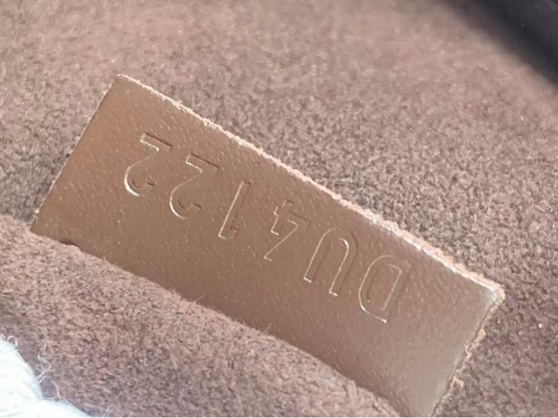 二手LV Marylebone 棕色棋盤格 塗層帆布小號手提包，邊角有磨損，油邊輕微有痕跡，包身有輕微異味-5