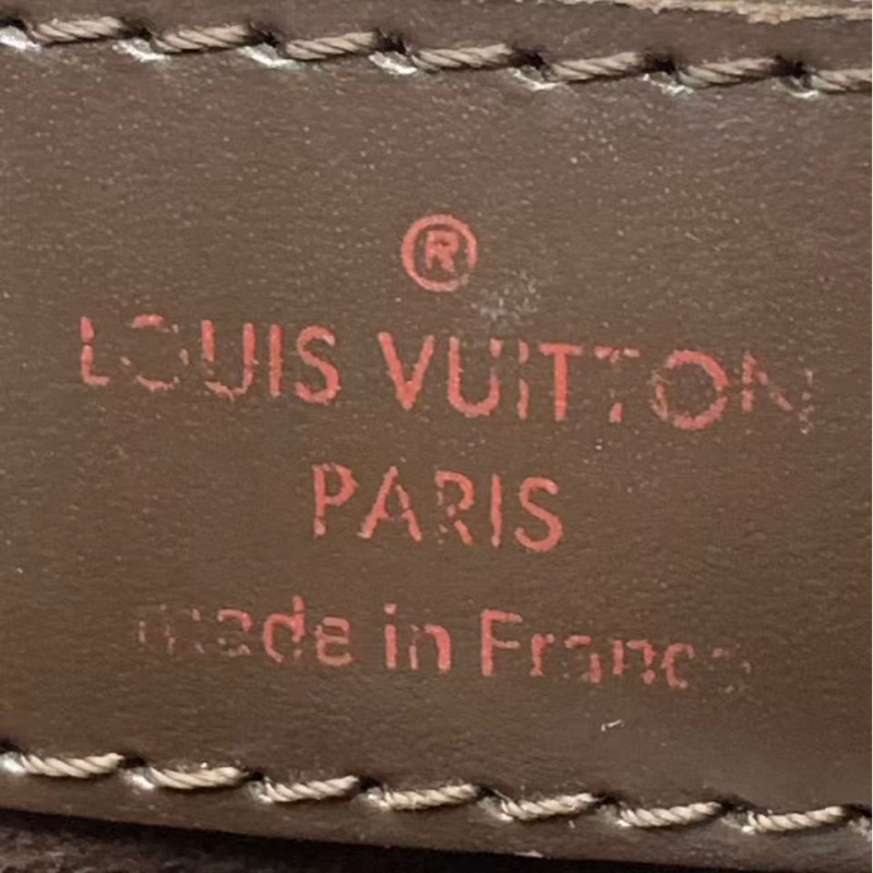 二手LV Marylebone 棕色棋盤格 塗層帆布小號手提包，邊角有磨損，油邊輕微有痕跡，包身有輕微異味-19