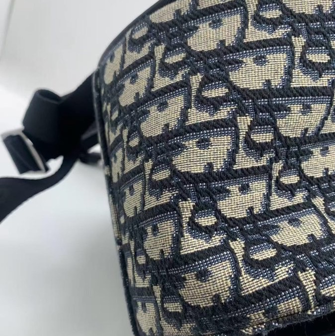 )Dior Gallop雙肩包老花拼皮，尺寸28×40×12cm/容量大/肩帶可調節-9