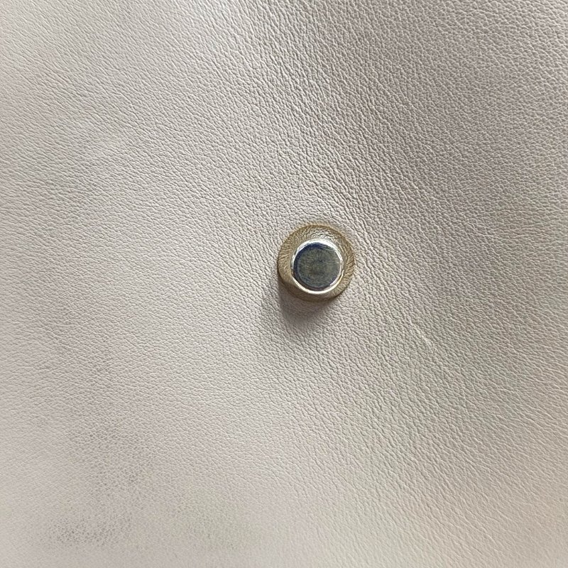 DIOR Diorissimo卡其色牛皮手提包金色五金-13