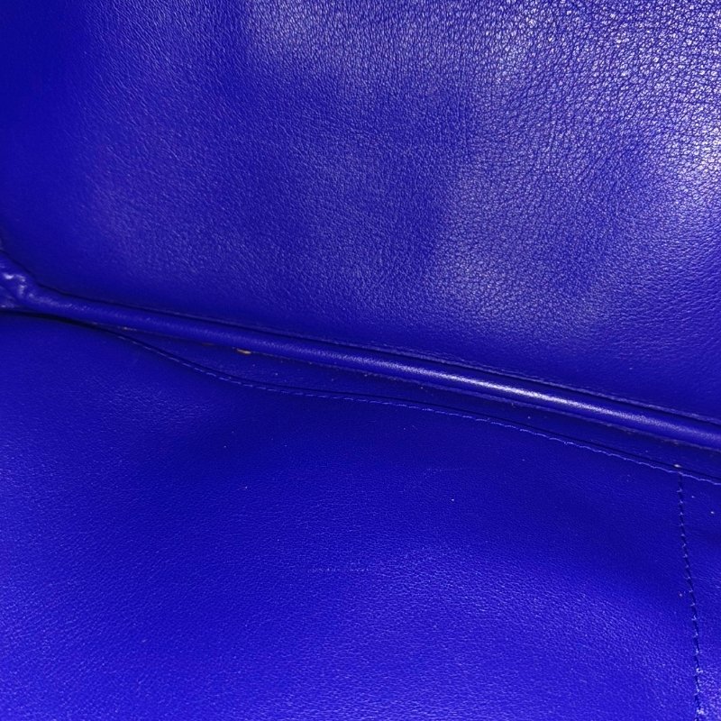 DIOR Diorissimo卡其色牛皮手提包金色五金-16