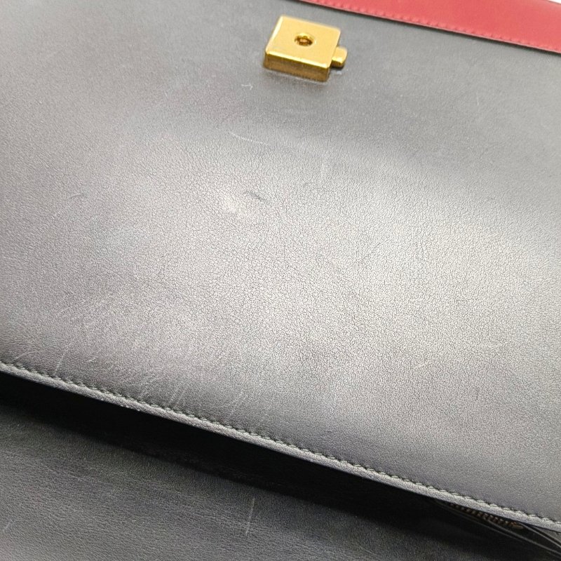 GUCCI Dionysus大號多色牛皮竹節虎頭酒神包單肩包斜挎包手提包金色五金2條可拆卸肩帶-12