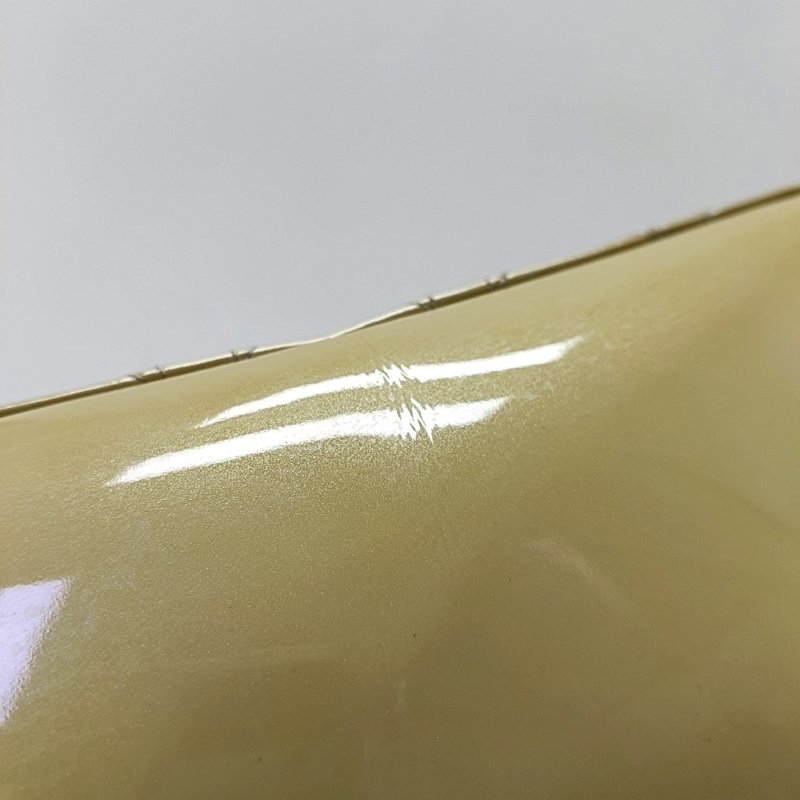 DIOR Lady Dior大號黃綠色漆皮藤格紋新絎縫戴妃七格單肩包手提包銀色五金可拆卸肩帶-10