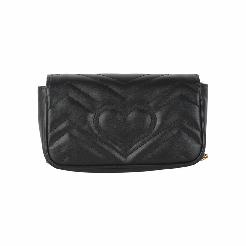 【包稅】GUCCI 476433 GG Marmont Matelassé 超迷你斜背包 35700-2