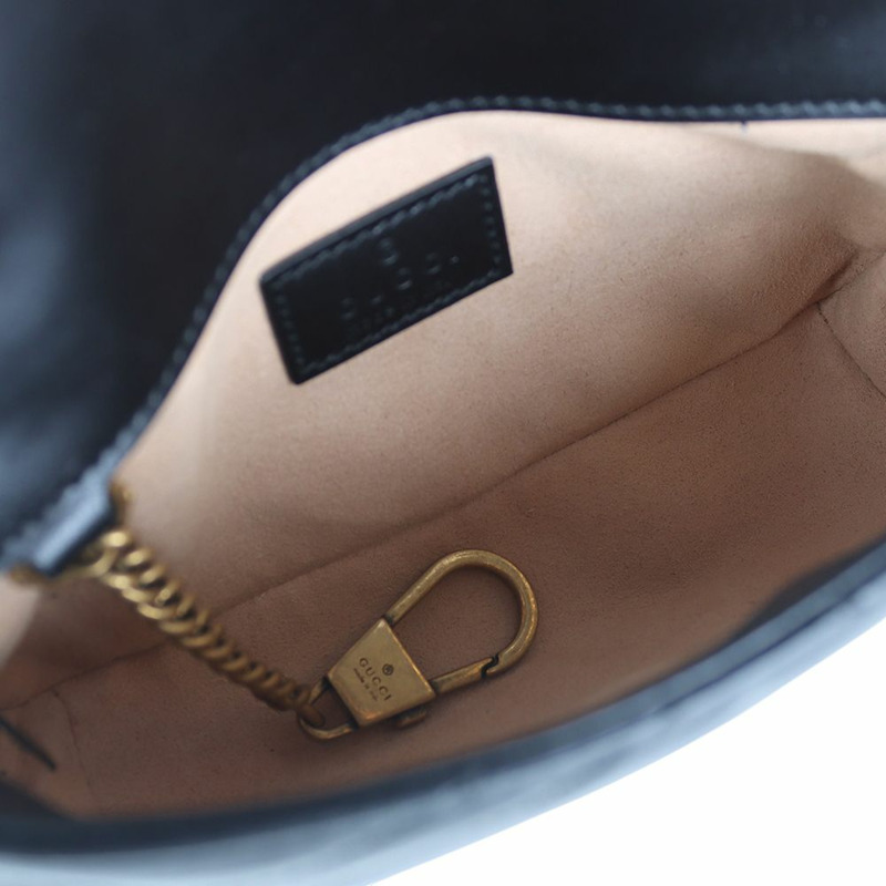 【包稅】GUCCI 476433 GG Marmont Matelassé 超迷你斜背包 35700-6