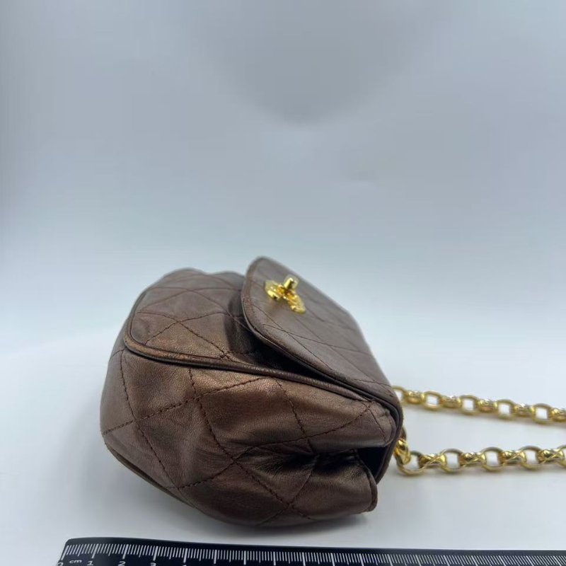 香奈兒 中古菱格紋鏈條單肩包-1