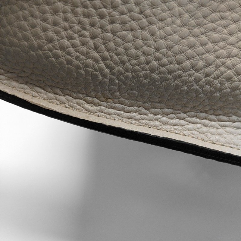 PRADA 白色牛皮單肩包斜挎包手提包 金色五金 可拆卸肩帶 9.8新-10