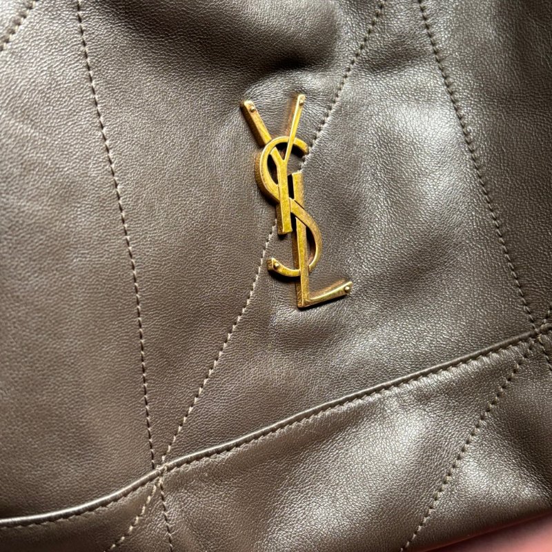 專櫃新款 ::Saint Laurent:: YSL 聖羅蘭 Jamie 小羊皮手袋 墨綠色 清麝香色 雙鏈肩背包 斜背包 流浪包 hobo-14