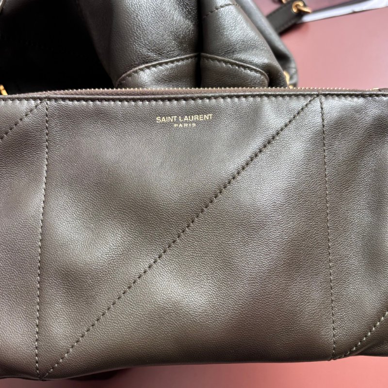 專櫃新款 ::Saint Laurent:: YSL 聖羅蘭 Jamie 小羊皮手袋 墨綠色 清麝香色 雙鏈肩背包 斜背包 流浪包 hobo-24