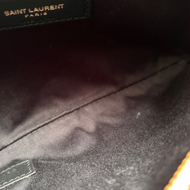 專櫃新款 ::Saint Laurent:: YSL 聖羅蘭 Jamie 小羊皮手袋 墨綠色 清麝香色 雙鏈肩背包 斜背包 流浪包 hobo-28
