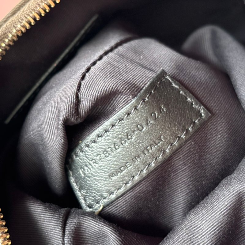 專櫃新款 ::Saint Laurent:: YSL 聖羅蘭 Jamie 小羊皮手袋 墨綠色 清麝香色 雙鏈肩背包 斜背包 流浪包 hobo-29